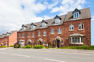 New terraced houses